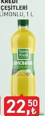 TARIM KREDİ LİMONATA LİMONLU 1 L fiyat ve kampanya bilgisi